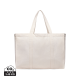 Picture of VINGA HILO AWARE™ RECYCLED CANVAS MAXI TOTE BAG in Off White