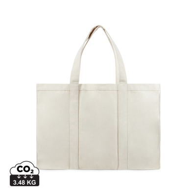 Picture of VINGA HILO AWARE™ RECYCLED CANVAS MAXI TOTE BAG in Off White