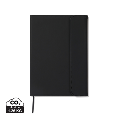 Picture of VINGA BALTIMORE GRS CERTIFIED PAPER & PU NOTE BOOK in Black.