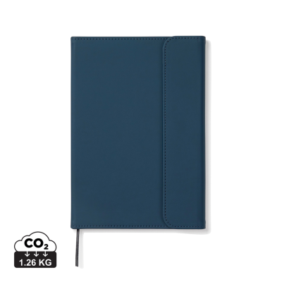 Picture of VINGA BALTIMORE GRS CERTIFIED PAPER & PU NOTE BOOK in Navy
