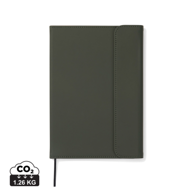 Picture of VINGA BALTIMORE GRS CERTIFIED PAPER & PU NOTE BOOK in Green.
