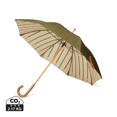 Picture of VINGA BOSLER AWARE™ RECYCLED PET 23 INCH UMBRELLA in Green