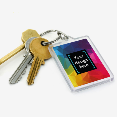 Picture of ACRYLIC INSERT KEYRINGS