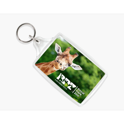 Picture of ACRYLIC INSERT KEYRING (L4)