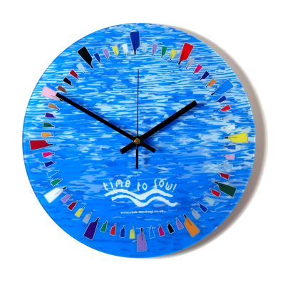 Picture of CLOCK - WALL CLOCK- RECYCLED & RECYCLABLE 3MM PERSPEX