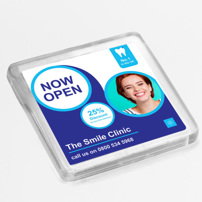 Picture of ACRYLIC INSERT MAGNET RECTANGULAR (77MM x 52MM)