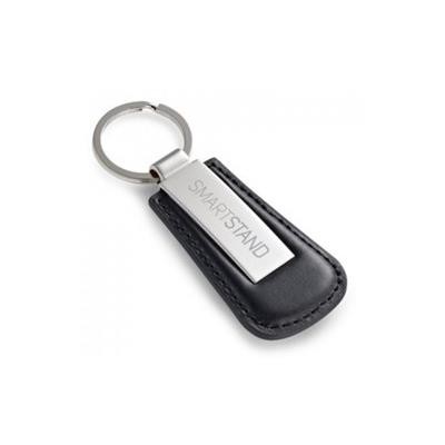Picture of BLACK PU KEYRING.