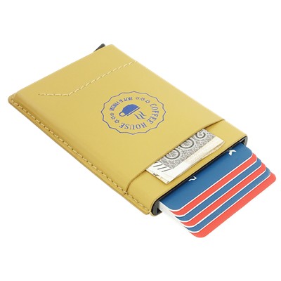 Picture of RFID LEATHER CARD HOLDER WALLET