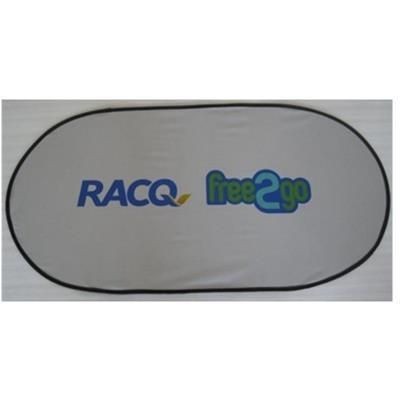 Picture of WINDSCREEN CAR SHADE OVAL POPUP.