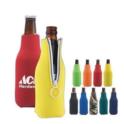 Picture of NEOPRENE BEER WINE BOTTLE COOLER