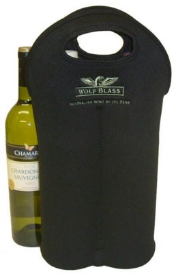 Picture of 2 WINE BOTTLE NEOPRENE CARRY BAG