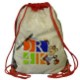 Picture of DRAWSTRING BACKPACK RUCKSACK in Clear PVC
