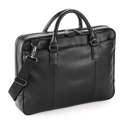 Picture of LEATHER-LOOK LAPTOP BAG.