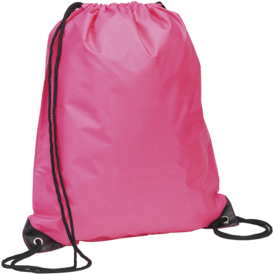 EYNSFORD BACKPACK RUCKSACK DRAWSTRING BAG in Pink.