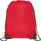 Picture of KINGSGATE ECO RECYCLED DRAWSTRING BAG in Red