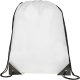 Picture of KINGSGATE ECO RECYCLED DRAWSTRING BAG in White