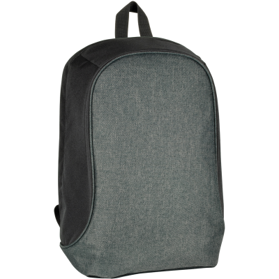 Picture of BETHERSDEN ECO SAFETY RECYCLED LAPTOP BACKPACK RUCKSACK in Grey Black.