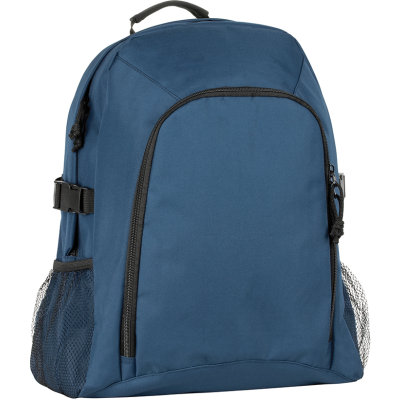 Picture of CHILLENDEN RPET RECYCLED BUSINESS BACKPACK RUCKSACK in Blue Navy