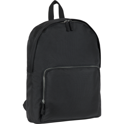 Picture of STAPLEHURST ECO EXECUTIVE RECYCLED BACKPACK RUCKSACK in Black.