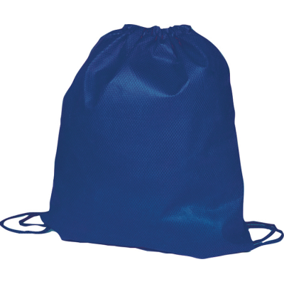 RAINHAM DRAWSTRING BACKPACK RUCKSACK BAG in Blue Royal.