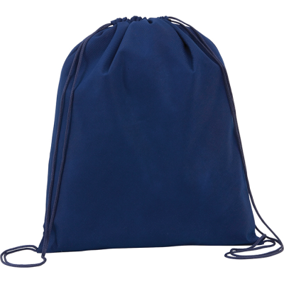 Picture of RAINHAM DRAWSTRING BACKPACK RUCKSACK BAG in Blue Navy.