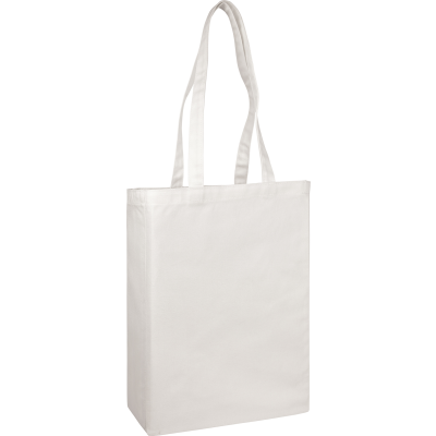 Picture of GROOMBRIDGE ECO 10OZ COTTON CANVAS TOTE in White