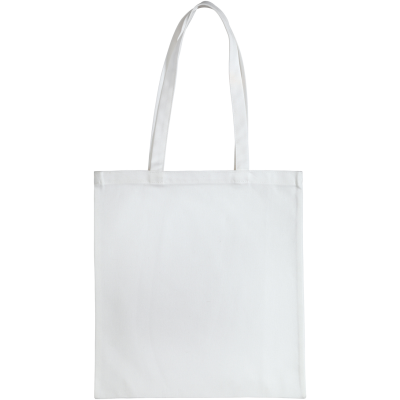 Picture of SANDGATE ECO 7OZ COTTON TOTE SHOPPER in White