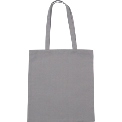 Picture of SANDGATE ECO 7OZ COTTON TOTE SHOPPER in Grey.