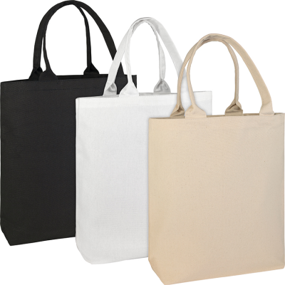 Picture of BUCKLAND ECO 10OZ COTTON CANVAS SHOPPER TOTE.