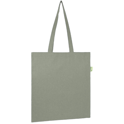 Picture of SEABROOK ECO 5OZ RECYCLED COTTON TOTE in Grey.