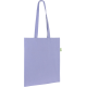 Picture of SEABROOK ECO 5OZ RECYCLED COTTON TOTE in Purple Lilac