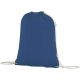 Picture of SEABROOK ECO RECYCLED DRAWSTRING BAG in Blue Royal