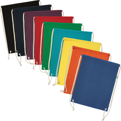 Picture of SEABROOK 5OZ (170GSM) ECO RECYCLED DRAWSTRING BAG