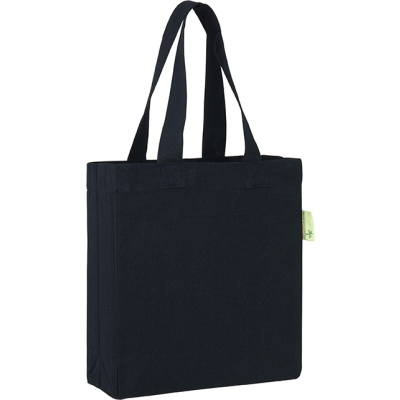 Picture of SEABROOK ECO RECYCLED GIFT BAG in Navy Blue.