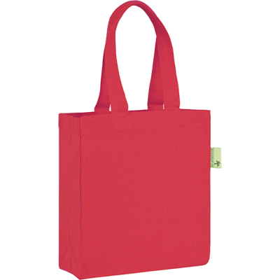 Picture of SEABROOK ECO RECYCLED GIFT BAG in Pink.