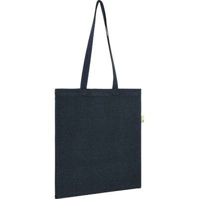 Picture of NEWBARN 8OZ RECYCLED COTTON TOTE in Blue Navy