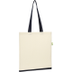 Picture of MAIDSTONE 5OZ RECYCLED COTTON SHOPPER TOTE in Natural Navy