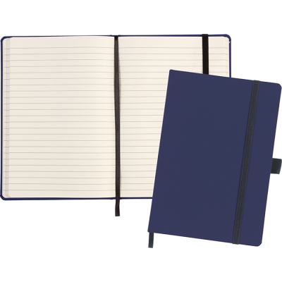 Picture of LARKFIELD SOFT FEEL A5 NOTE BOOK in Blue Navy