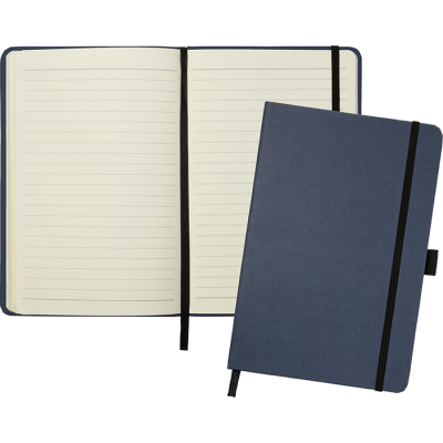 Picture of BROADSTAIRS ECO A5 KRAFT PAPER NOTE BOOK in Blue Navy.