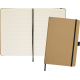 Picture of BROADSTAIRS ECO A5 KRAFT PAPER NOTE BOOK in Dark Natural Black