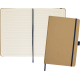 Picture of BROADSTAIRS ECO A5 KRAFT PAPER NOTE BOOK in Dark Natural Blue Navy