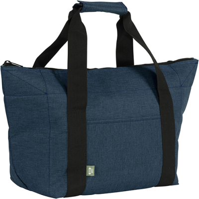 Picture of CLIFFE ECO RPET RECYCLED COOLER TOTE BAG in Blue Navy