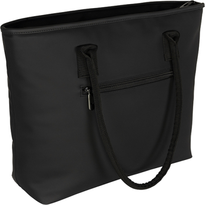 Picture of WYE RECYCLED BUSINESS TOTE BAG in Black