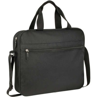Picture of BICKLEY ECO RECYCLED DELEGATE DOCUMENT BAG in Black.