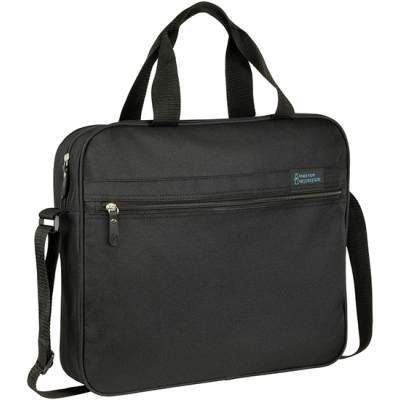 Picture of BICKLEY ECO RECYCLED DELEGATE DOCUMENT BAG in Black