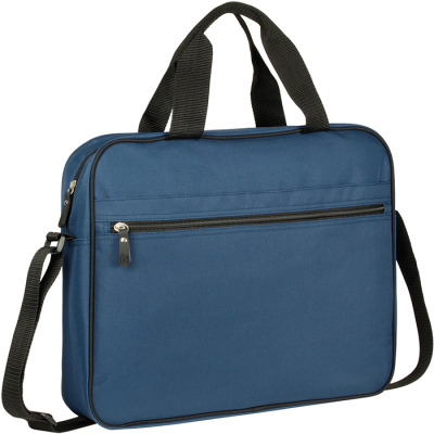 Picture of BICKLEY ECO RECYCLED DELEGATE DOCUMENT BAG in Blue.
