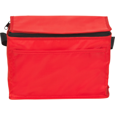 Picture of TONBRIDGE R-PET 6 CAN COOLER in Red.