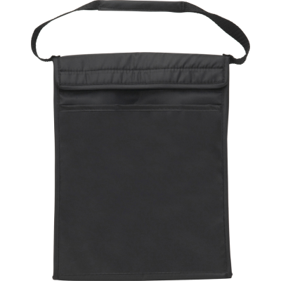 Picture of TONBRIDGE R-PET LUNCH COOL BAG in Black.