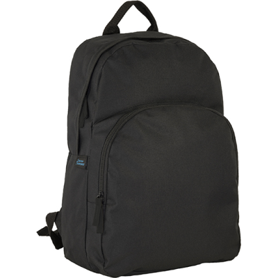 Picture of KEMSING RECYCLED BACKPACK RUCKSACK in Black.