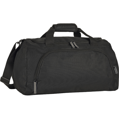 Picture of KEMSING RECYCLED DUFFLE BAG in Black Grey